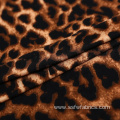 Fashionable Knitted Stretch Spandex Leopard Print Fabric